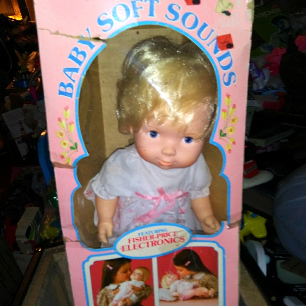 Vintage 1979 Fisher Price Soft sounds baby
